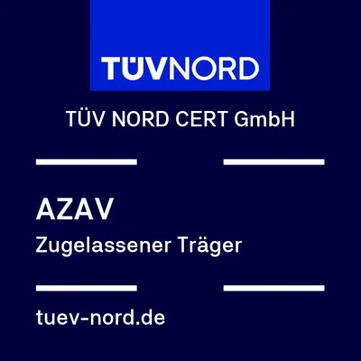 AZAV-zugelassener Träger