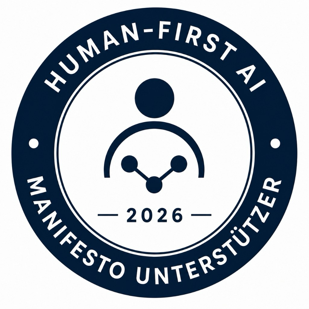 We support Human-First AI